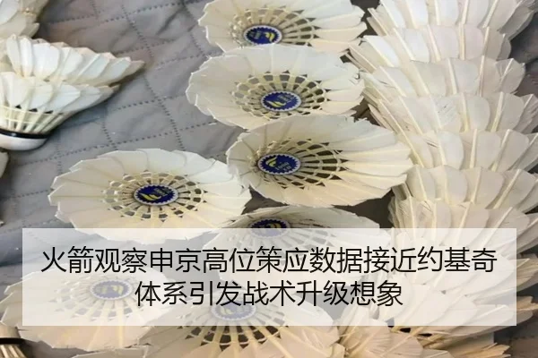 火箭观察申京高位策应数据接近约基奇体系引发战术升级想象